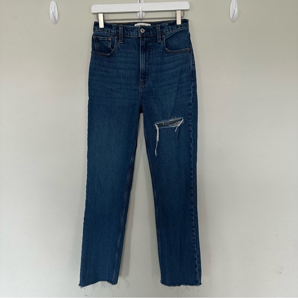 Abercrombie & Fitch The 90s Straight Ultra High Rise Jeans 26/2R‎